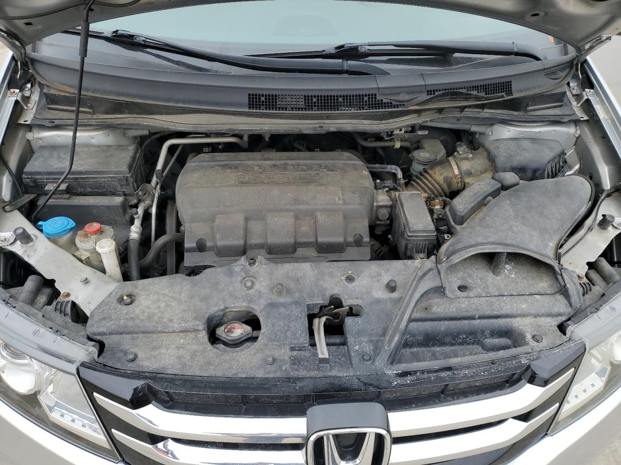 2014 Honda Odyssey VIN 5FNRL5H22EB047900 Copart auction photo, side / rear end damage thumbnail 12