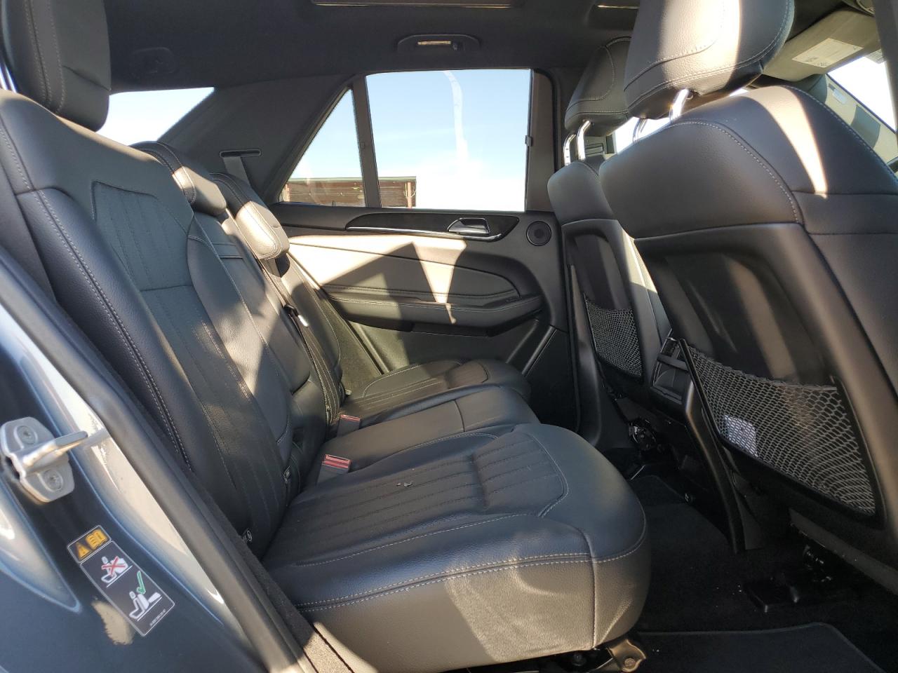 2017 Mercedes-Benz GLE VIN 4JGDA5JB8HA903803 Copart auction photo, rear end damage thumbnail 11