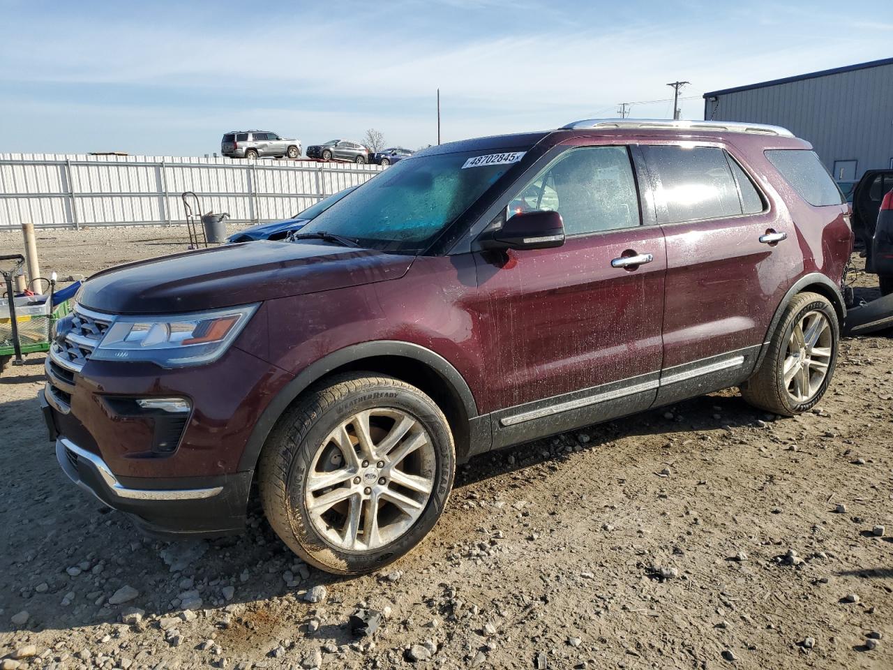 2018 Ford Explorer VIN 1FM5K8F8XJGC30029