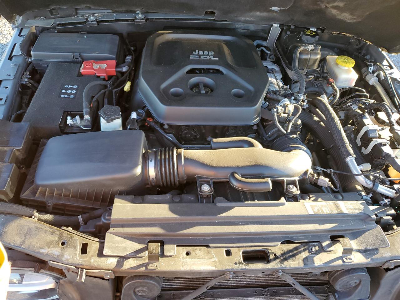 2019 Jeep Wrangler VIN 1C4HJXFN9KW533928 Copart auction photo, front end / side damage thumbnail 12