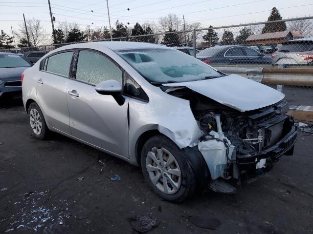 2013 KIA Rio VIN KNADM4A30D6307920 Copart auction photo, front end damage thumbnail 4