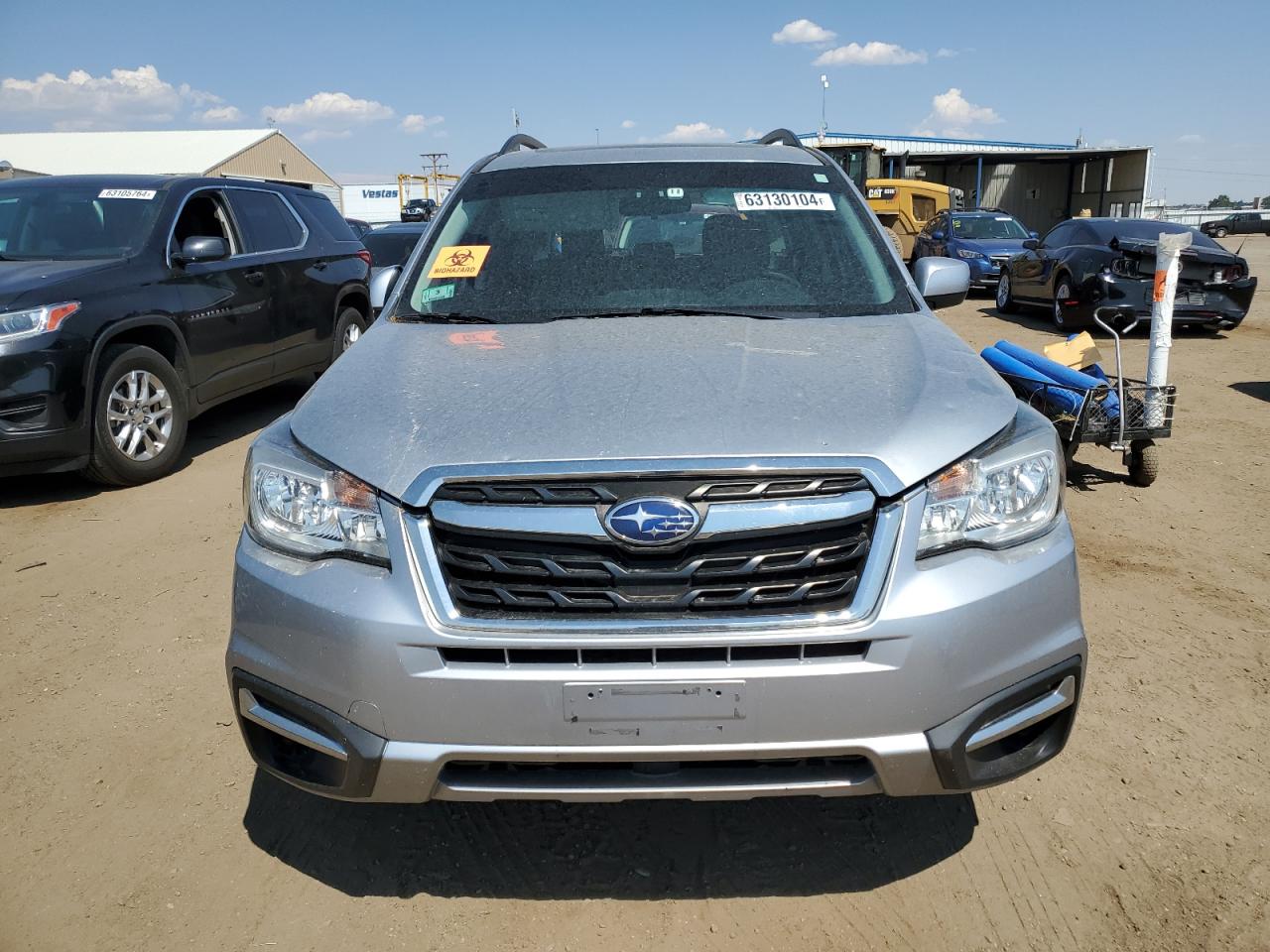2018 Subaru Forester VIN JF2SJAEC5JH476585 Copart auction photo, vandalism / hail damage thumbnail 5