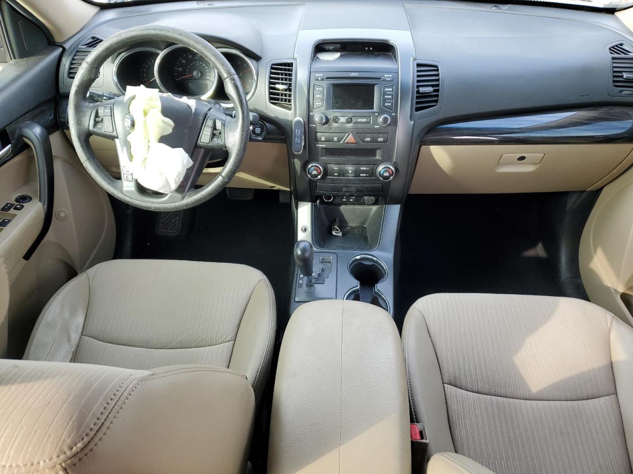2012 KIA Sorento VIN 5XYKU3A62CG242742 Copart auction photo, front end damage thumbnail 8