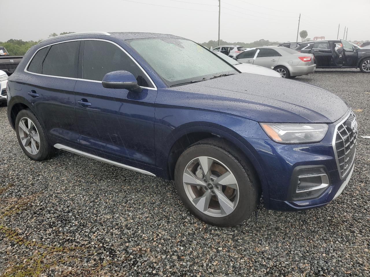 2023 Audi Q5 VIN WA1BBAFY2P2065186 Copart auction photo, water/flood damage thumbnail 4