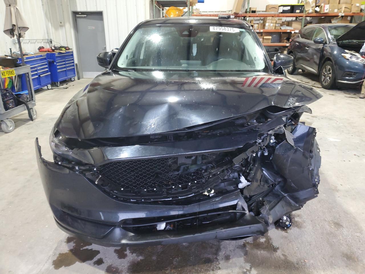 2018 Mazda CX-5 VIN JM3KFADM3J0325843 Copart auction photo, front end / side damage thumbnail 5