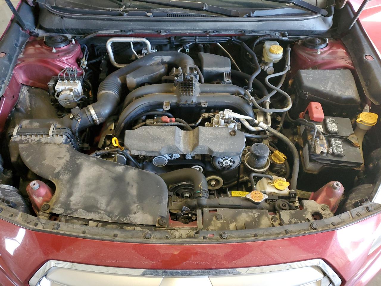 2017 Subaru Legacy VIN 4S3BNAC66H3037824 Copart auction photo, rear end / front end damage thumbnail 11