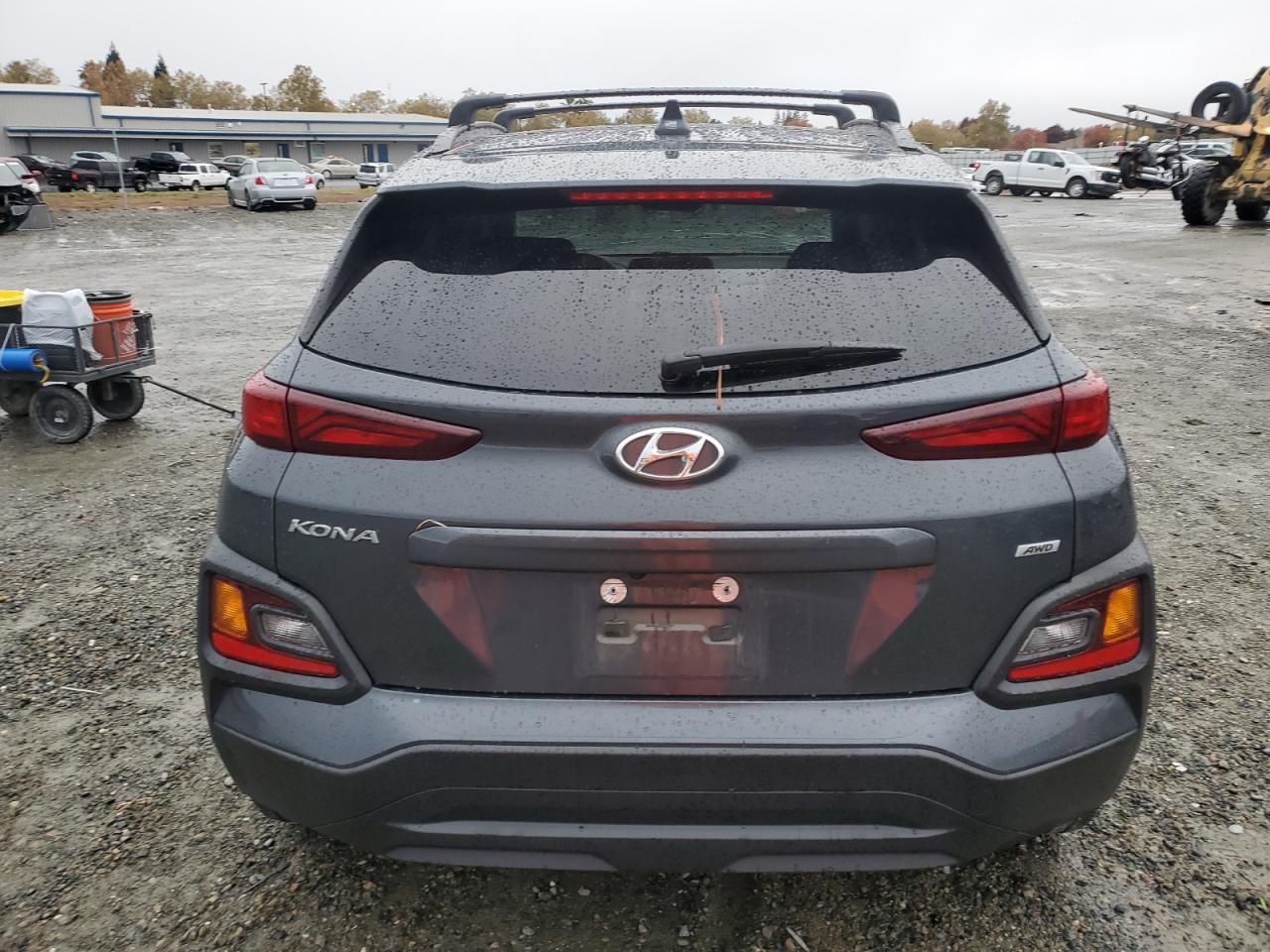 2021 Hyundai Kona VIN KM8K6CAA6MU747645 Copart auction photo, front end damage thumbnail 6