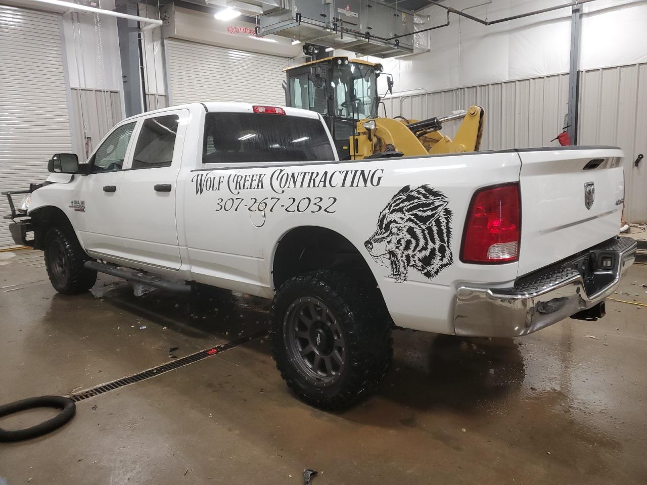 2018 RAM 2500 VIN 3C6UR5HL1JG390078 Copart auction photo, front end damage thumbnail 2