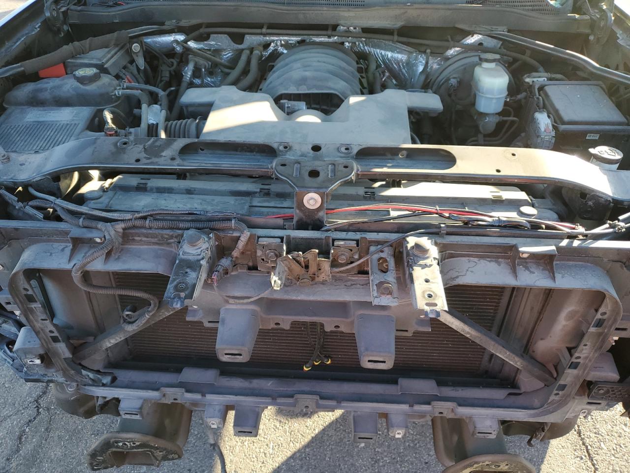 2015 Chevrolet Silverado VIN 1GCRCREC7FZ235764 Copart auction photo, front end damage thumbnail 12