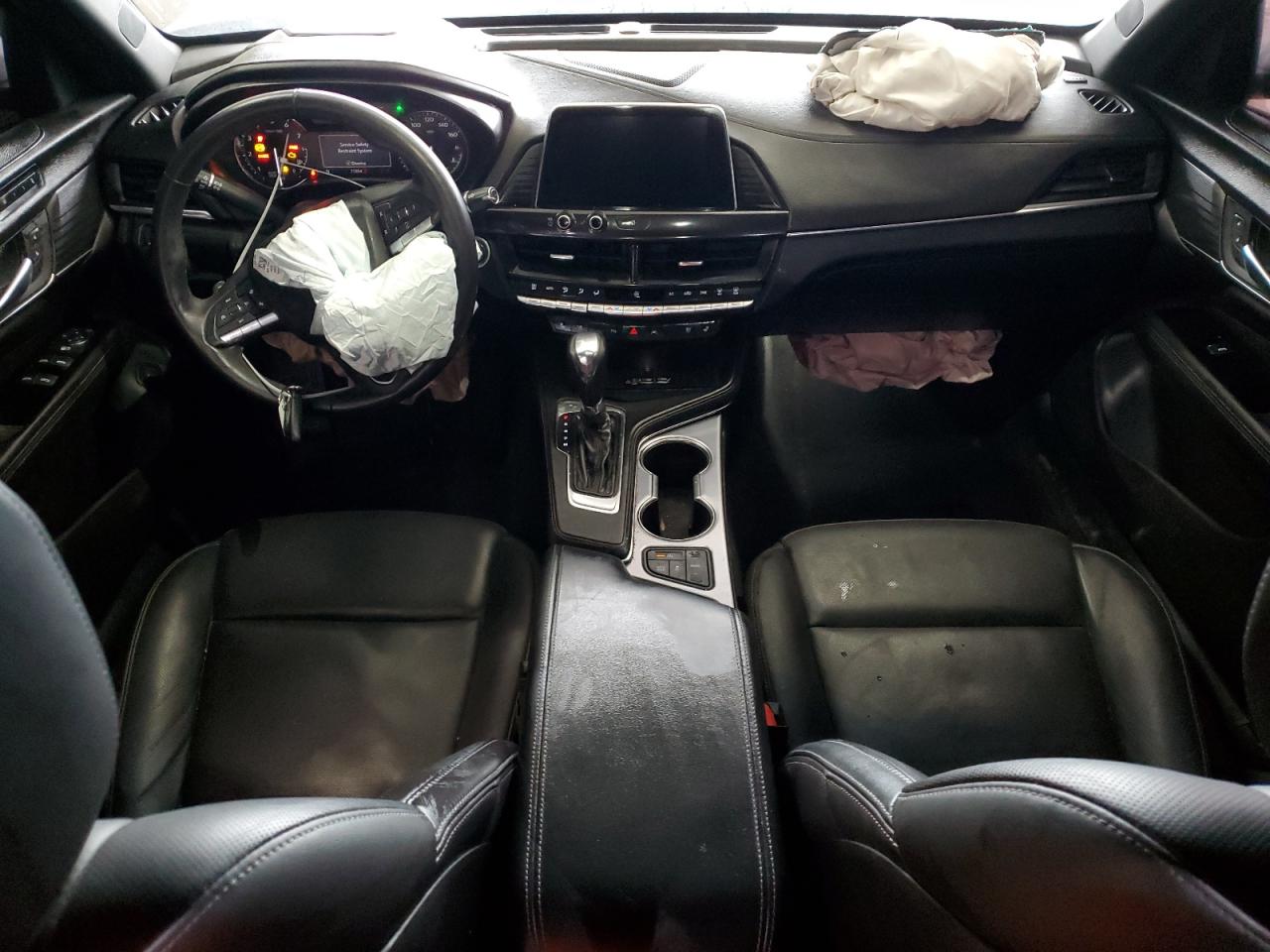 2022 Cadillac CT4 VIN 1G6DB5RK7N0111748 Copart auction photo, front end / undercarriage damage thumbnail 8