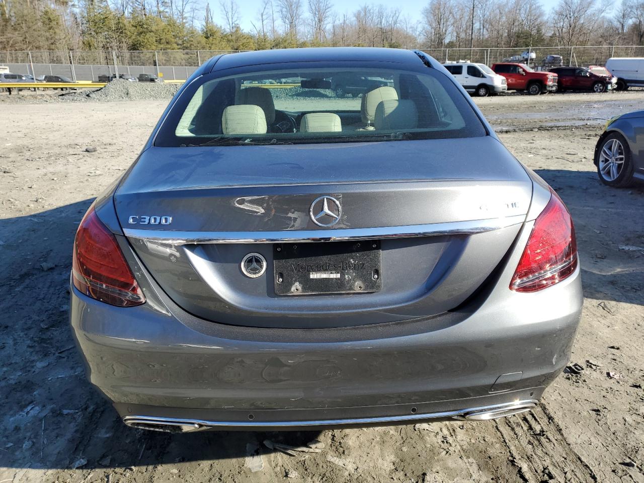 2021 Mercedes-Benz C-klasse VIN W1KWF8EB0MR618542 Copart auction photo, front end / minor dent/scratches damage thumbnail 6