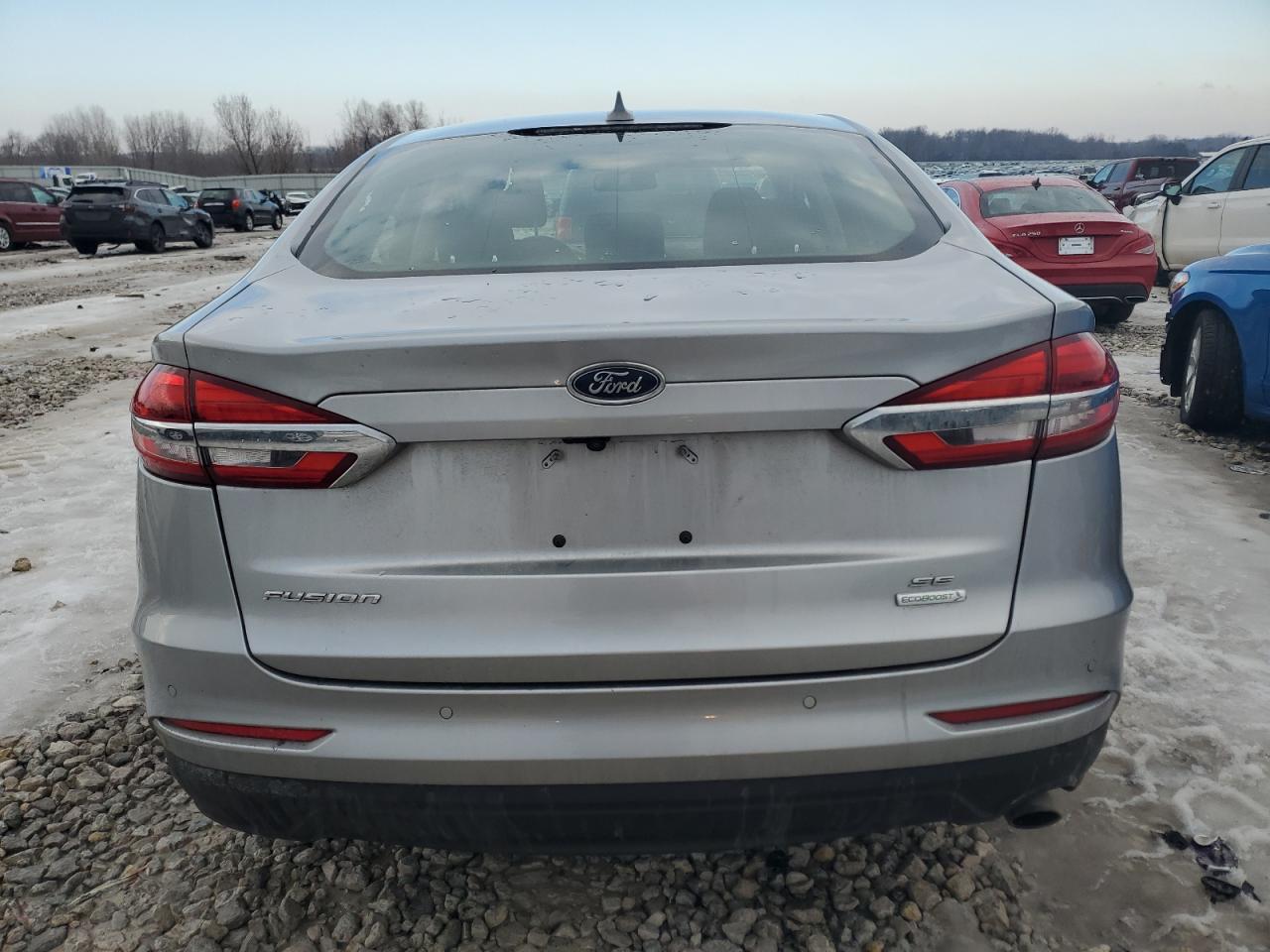 2020 Ford Fusion VIN 3FA6P0HD9LR255303 Copart auction photo, front end damage thumbnail 6
