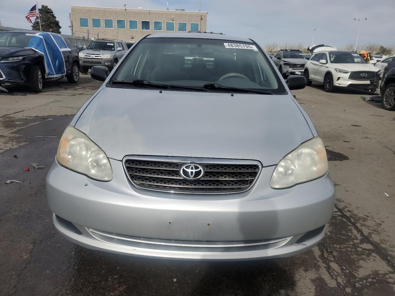 2008 Toyota Corolla VIN 1NXBR32E08Z981505 Copart auction photo, rear end damage thumbnail 5