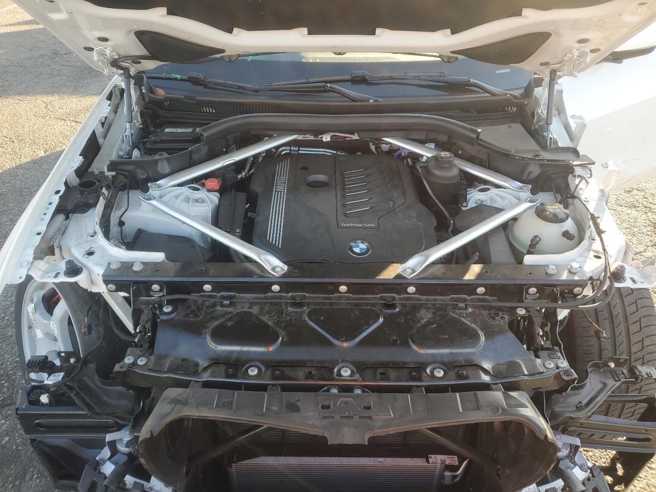2023 BMW X5 VIN 5UXCR6C03P9P42883 Copart auction photo, front end / minor dent/scratches damage thumbnail 12