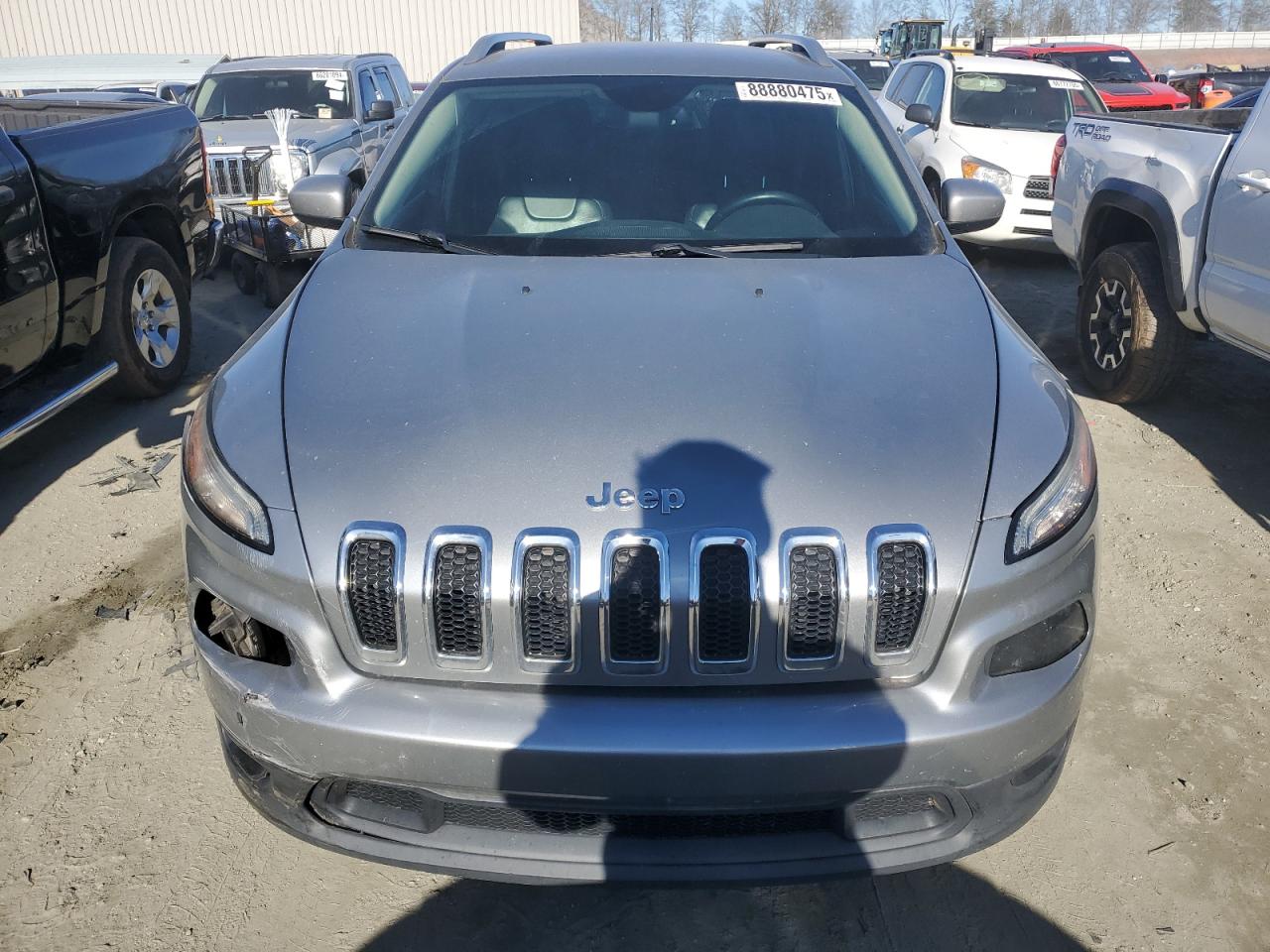 2014 Jeep Grand Cherokee VIN 1C4PJLCBXEW170476 Copart auction photo, front end damage thumbnail 5