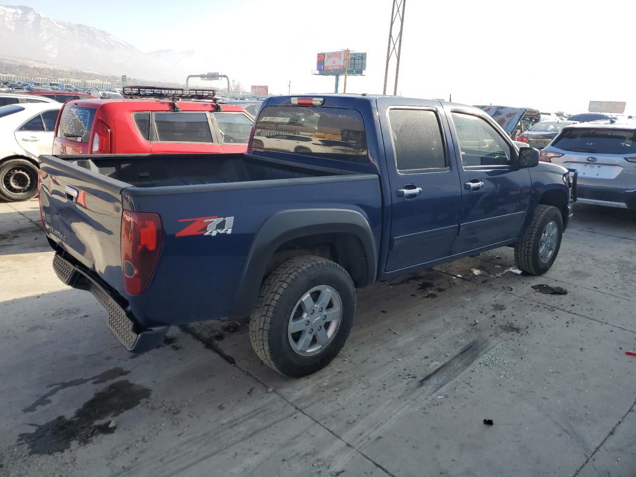 2012 Chevrolet Colorado VIN 1GCHTCFE0C8158973 Copart auction photo, rear end damage thumbnail 3
