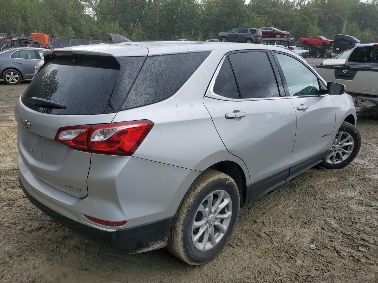 2019 Chevrolet Equinox VIN 3GNAXUEV9KS679202 Copart auction photo, side damage thumbnail 3