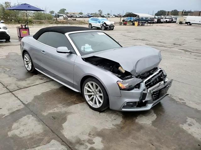 2015 Audi A5 VIN WAUMFAFH6FN003299 Copart auction photo, front end damage thumbnail 13