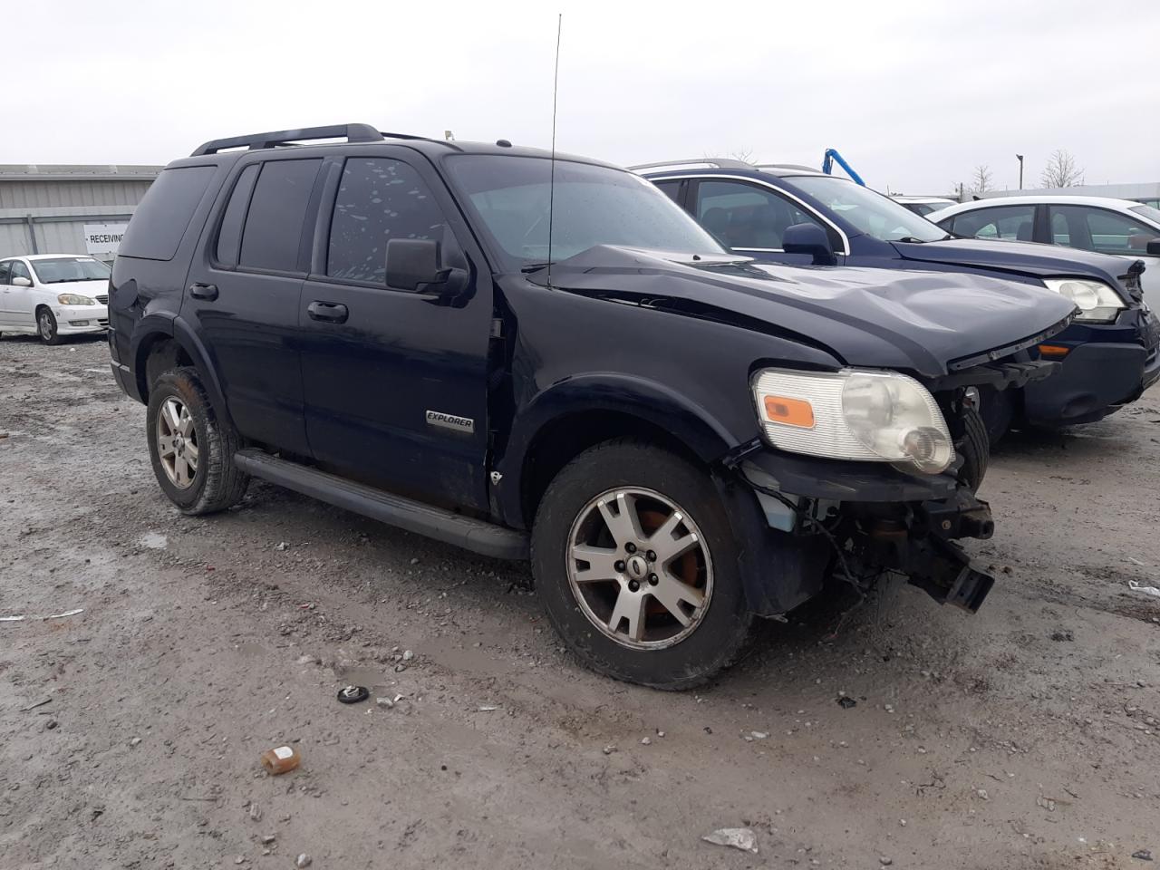2008 Ford Explorer VIN 1FMEU73898UB36843 Copart auction photo, all over damage thumbnail 4