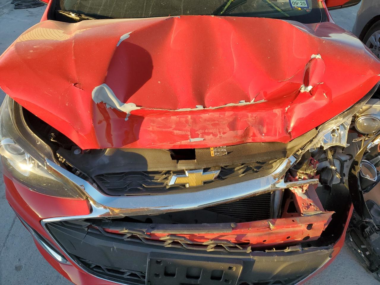 2021 Chevrolet Spark VIN KL8CD6SA5MC730543 Copart auction photo, front end damage thumbnail 11