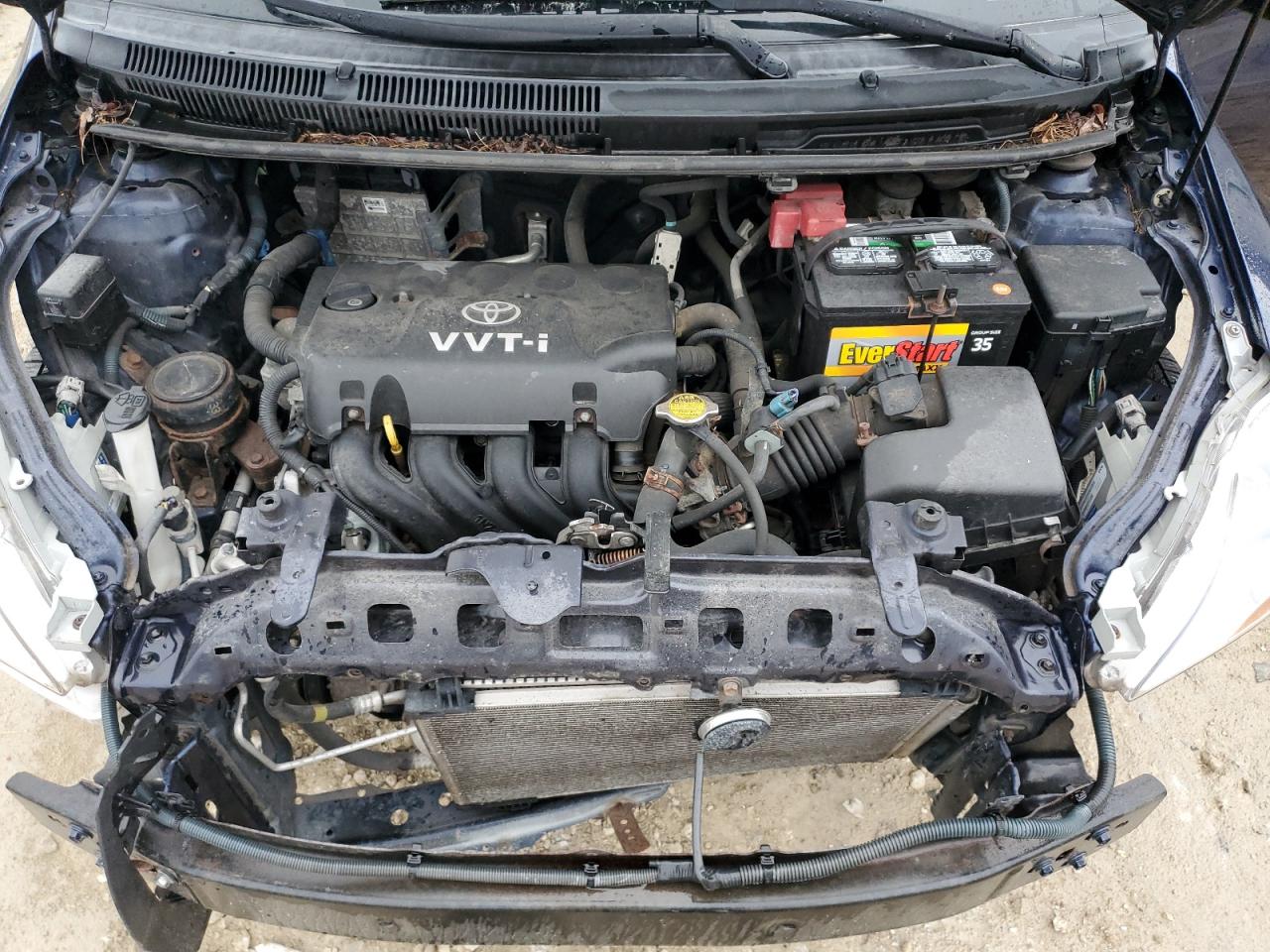 2007 Toyota Yaris VIN JTDBT923971125188 Copart auction photo, front end damage thumbnail 11
