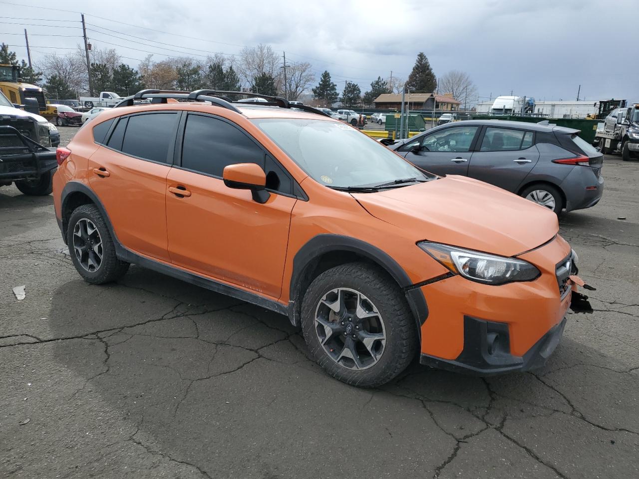 2019 Subaru XV VIN JF2GTAEC7KH241185 Copart auction photo, front end damage thumbnail 4