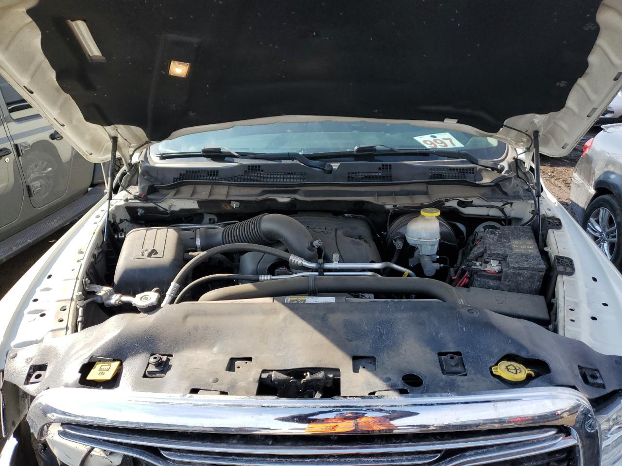 2017 RAM 1500 VIN 1C6RR6PT6HS773501 Copart auction photo, front end / minor dent/scratches damage thumbnail 11