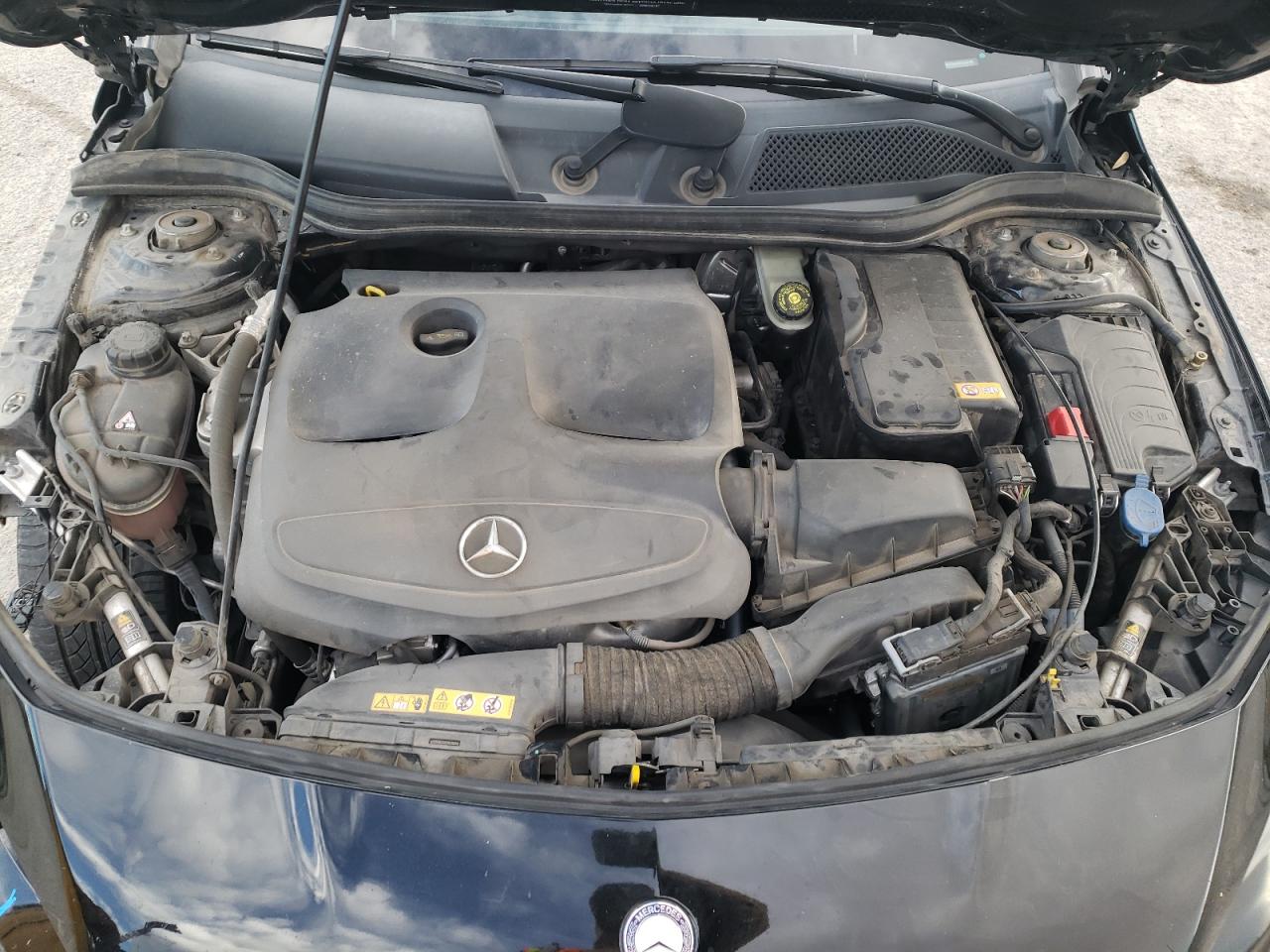 2015 Mercedes-Benz CLA-klasse VIN WDDSJ4EB8FN225789 Copart auction photo, front end damage thumbnail 12
