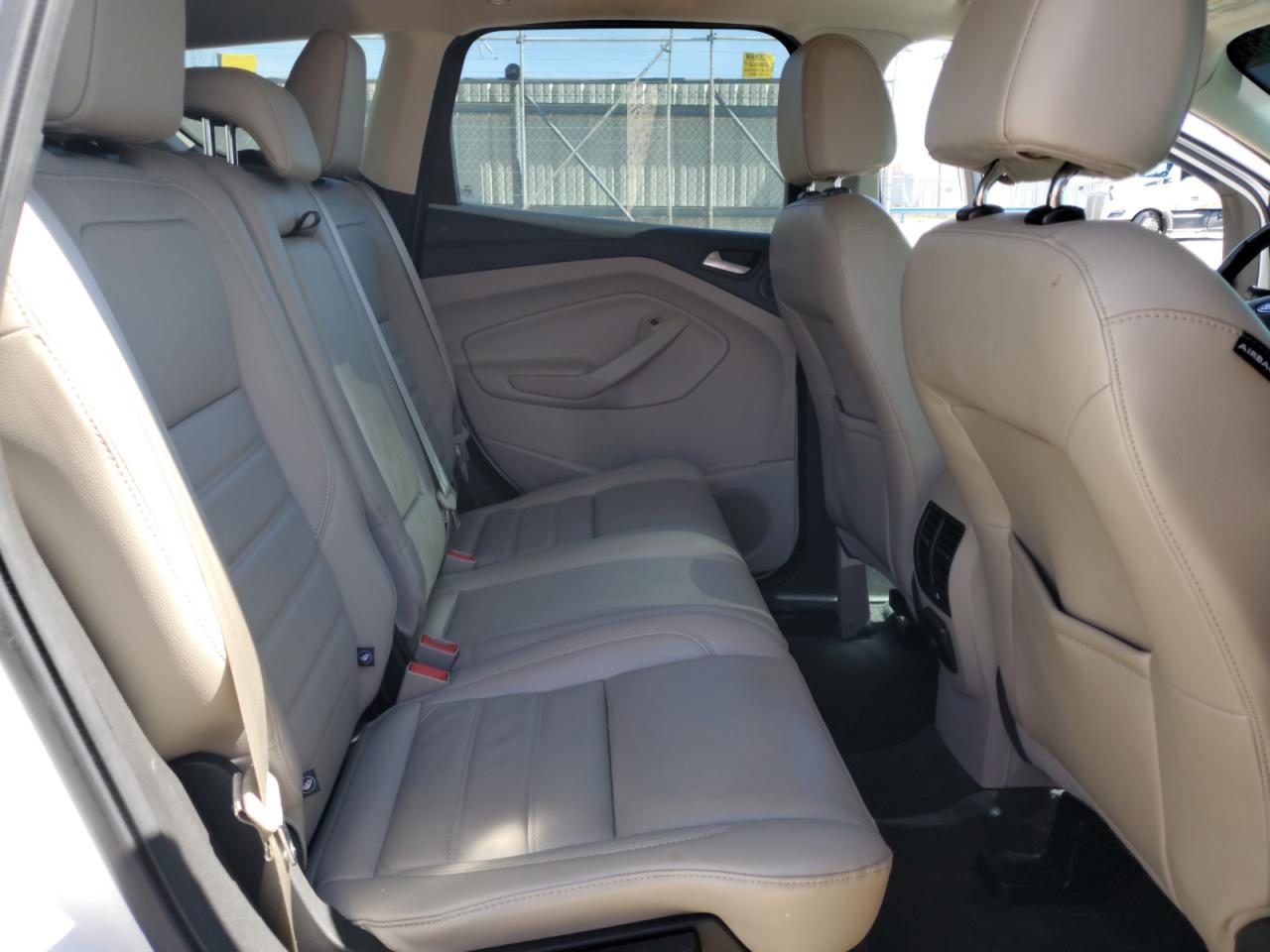 2017 Ford Escape VIN 1FMCU9J96HUB65716 Copart auction photo, front end / side damage thumbnail 11