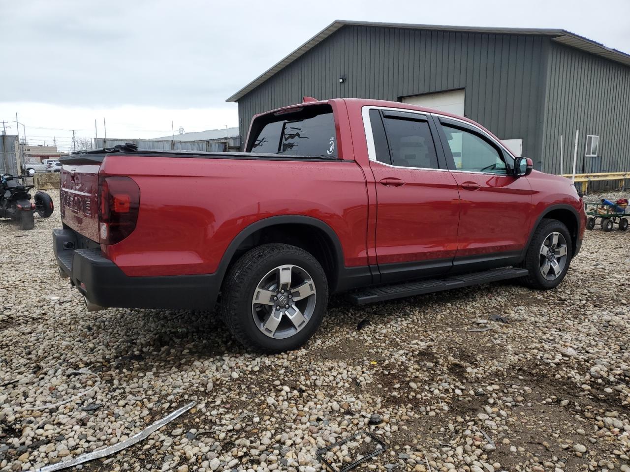 2024 Honda Ridgeline VIN 5FPYK3F51RB028414 Copart auction photo, front end damage thumbnail 3