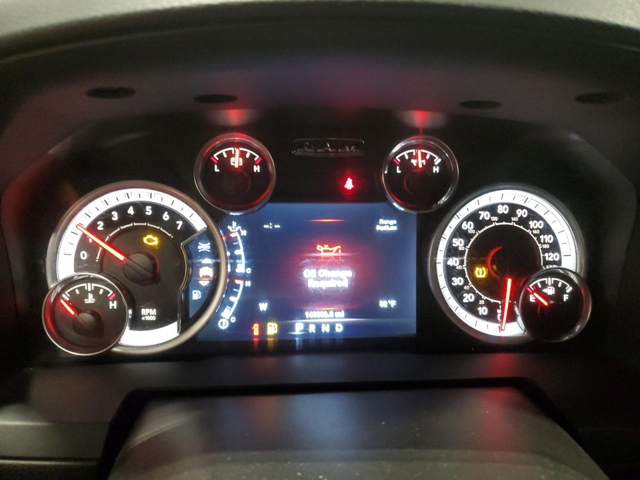 2014 RAM 1500 VIN 1C6RR7MTXES275632 Copart auction photo, front end damage thumbnail 9