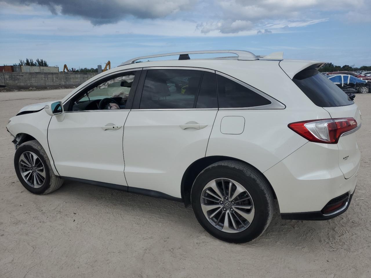 2017 Acura RDX VIN 5J8TB4H7XHL032840 Copart auction photo, front end / undercarriage damage thumbnail 2