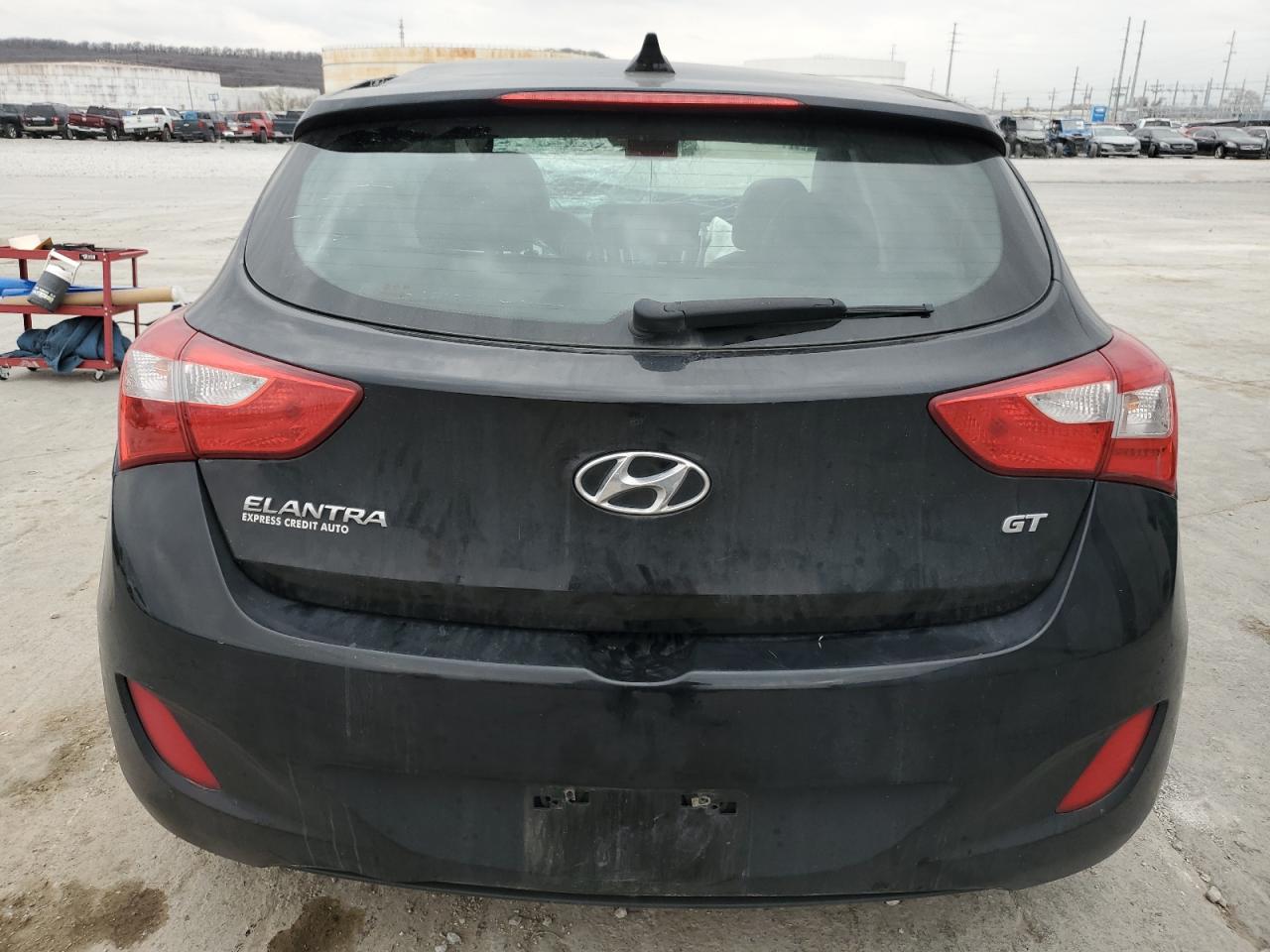 2013 Hyundai Elantra VIN KMHD35LE3DU130958 Copart auction photo, all over / hail damage thumbnail 6