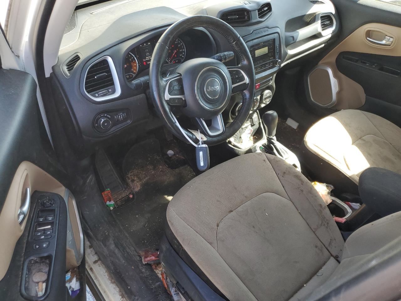 2015 Jeep Renegade VIN ZACCJABT3FPB93884 Copart auction photo, side damage thumbnail 8