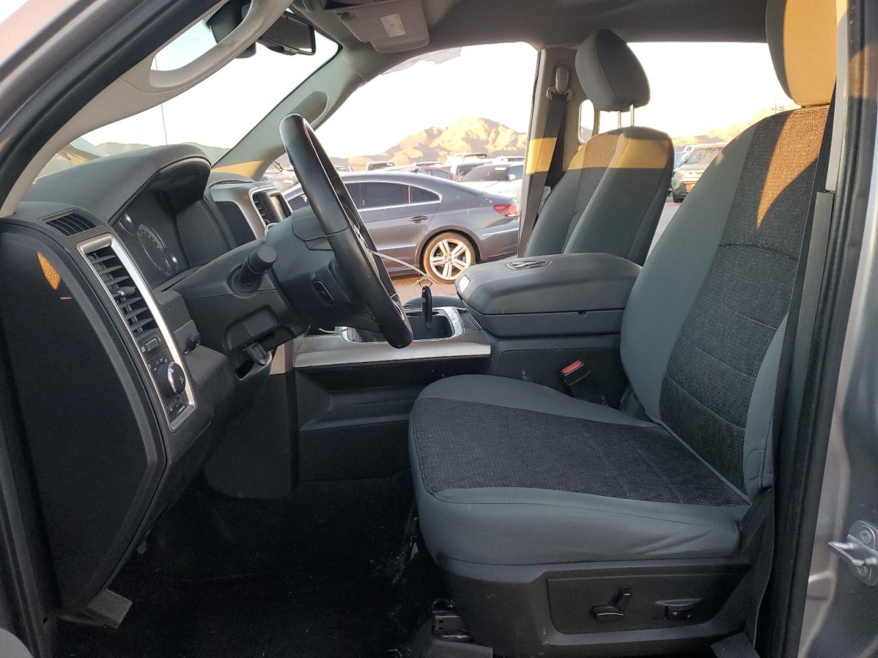 2019 RAM 1500 VIN 1C6RR7LT7KS655282 Copart auction photo, side damage thumbnail 7