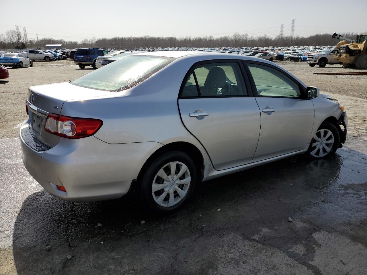 2011 Toyota Corolla VIN JTDBU4EE8B9144161 Copart auction photo, all over damage thumbnail 3
