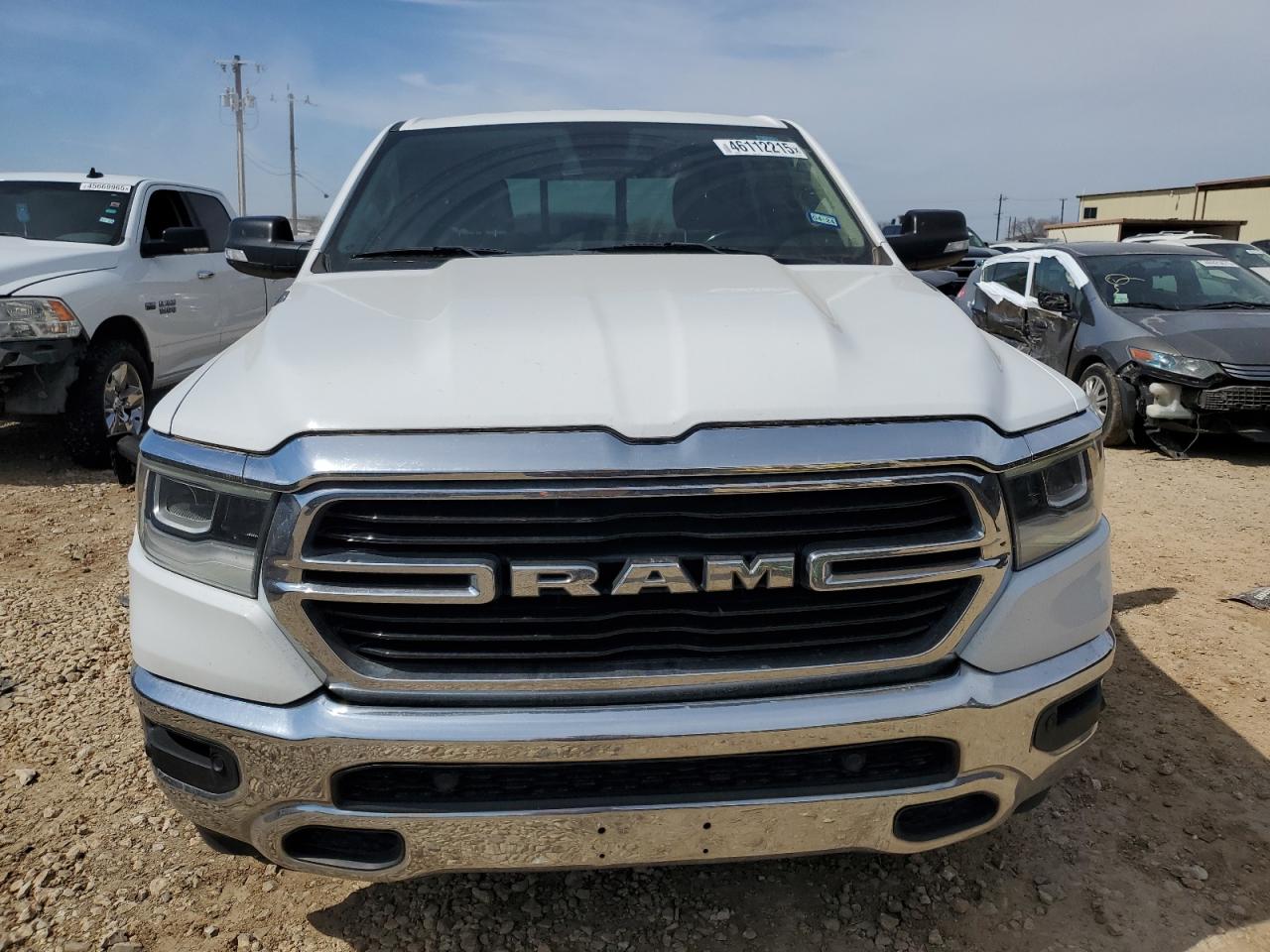 2019 RAM 1500 VIN 1C6SRFFT9KN570675 Copart auction photo, side / stripped damage thumbnail 5