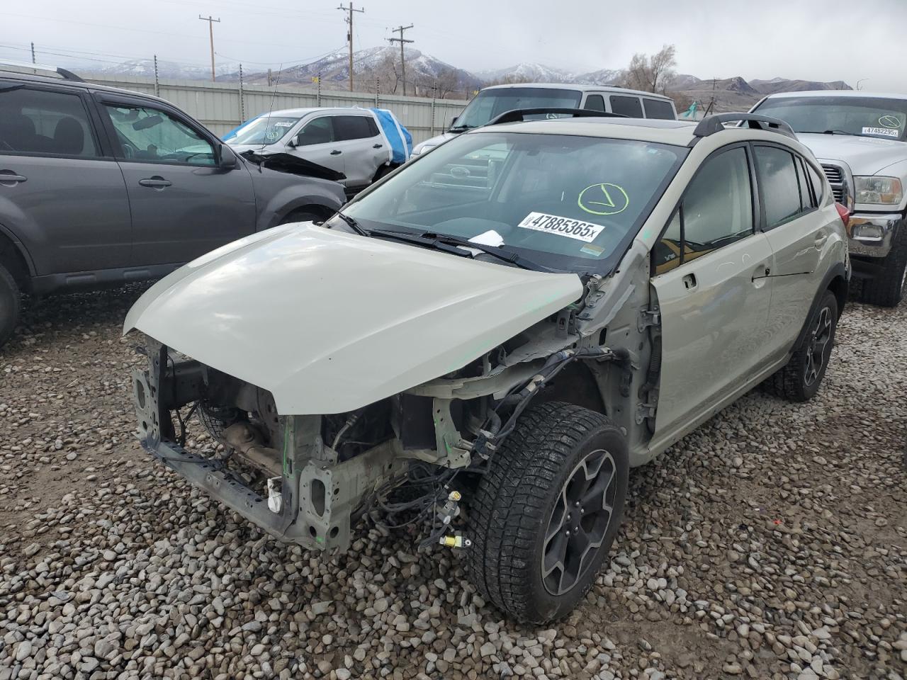 2013 Subaru XV VIN JF2GPAKC7DH855777