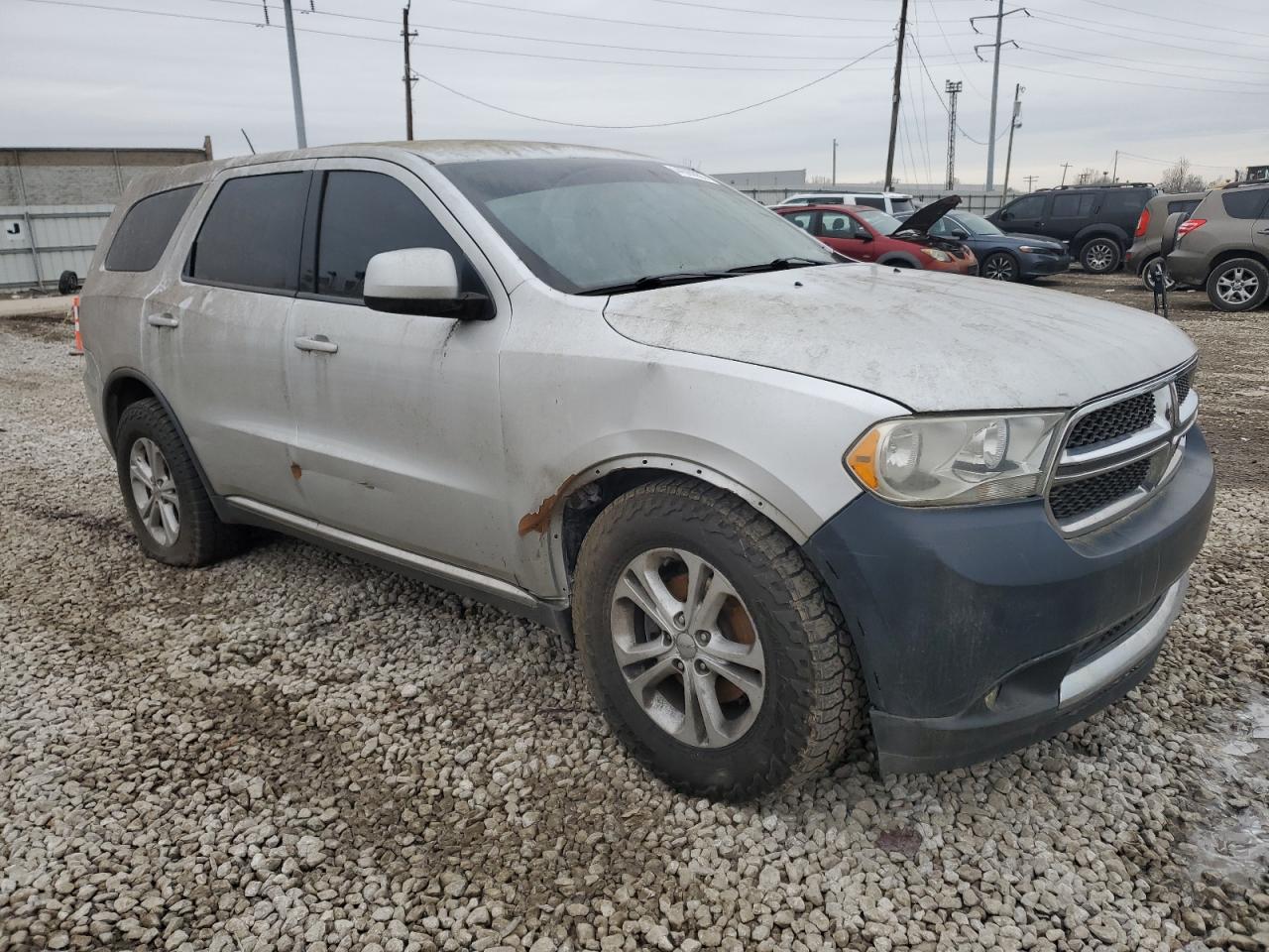 2011 Dodge Durango VIN 1D4RE2GG0BC639460 Copart auction photo, front end damage thumbnail 4