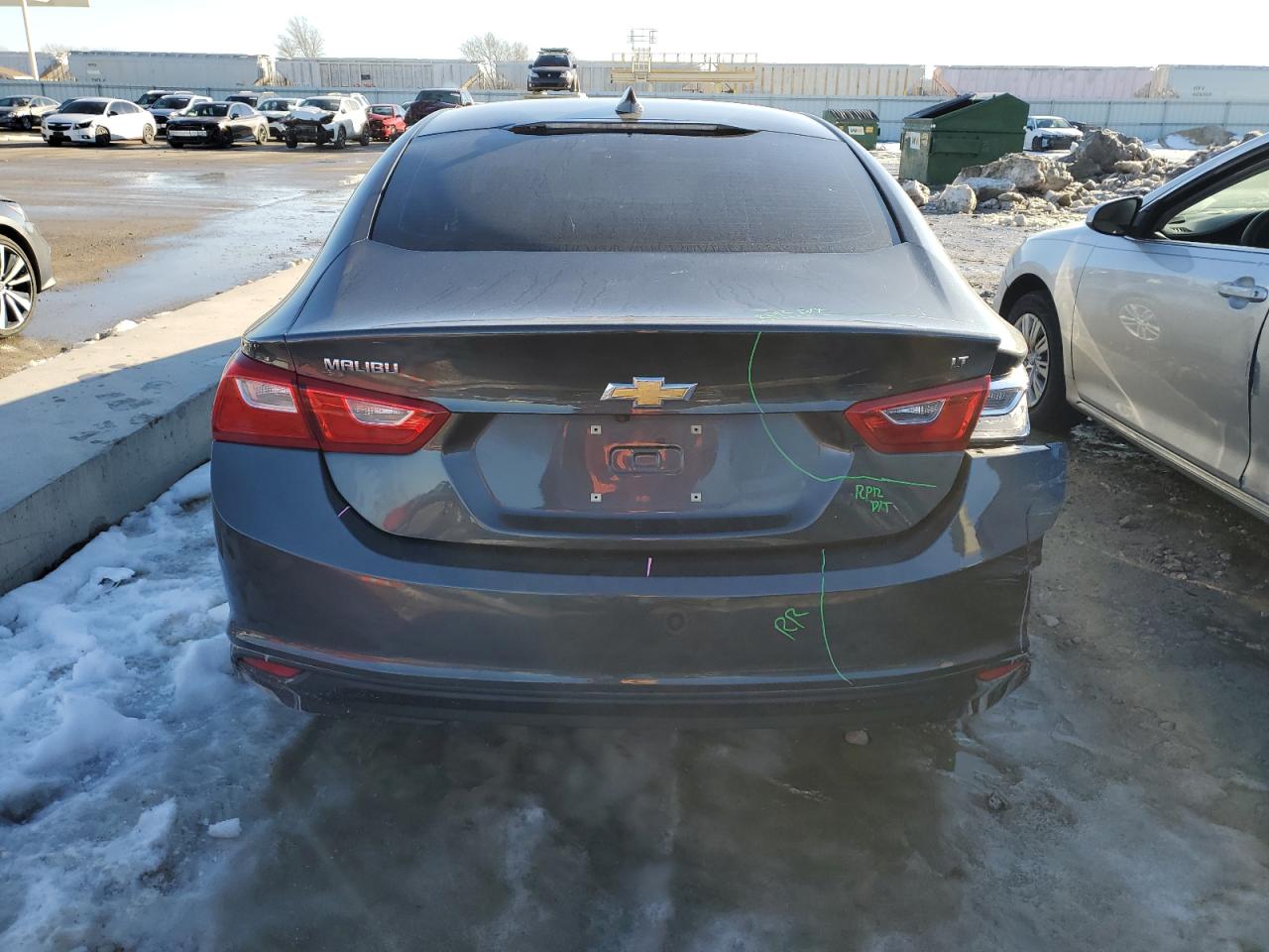 2018 Chevrolet Malibu VIN 1G1ZD5ST3JF206596 Copart auction photo, rear end / minor dent/scratches damage thumbnail 6