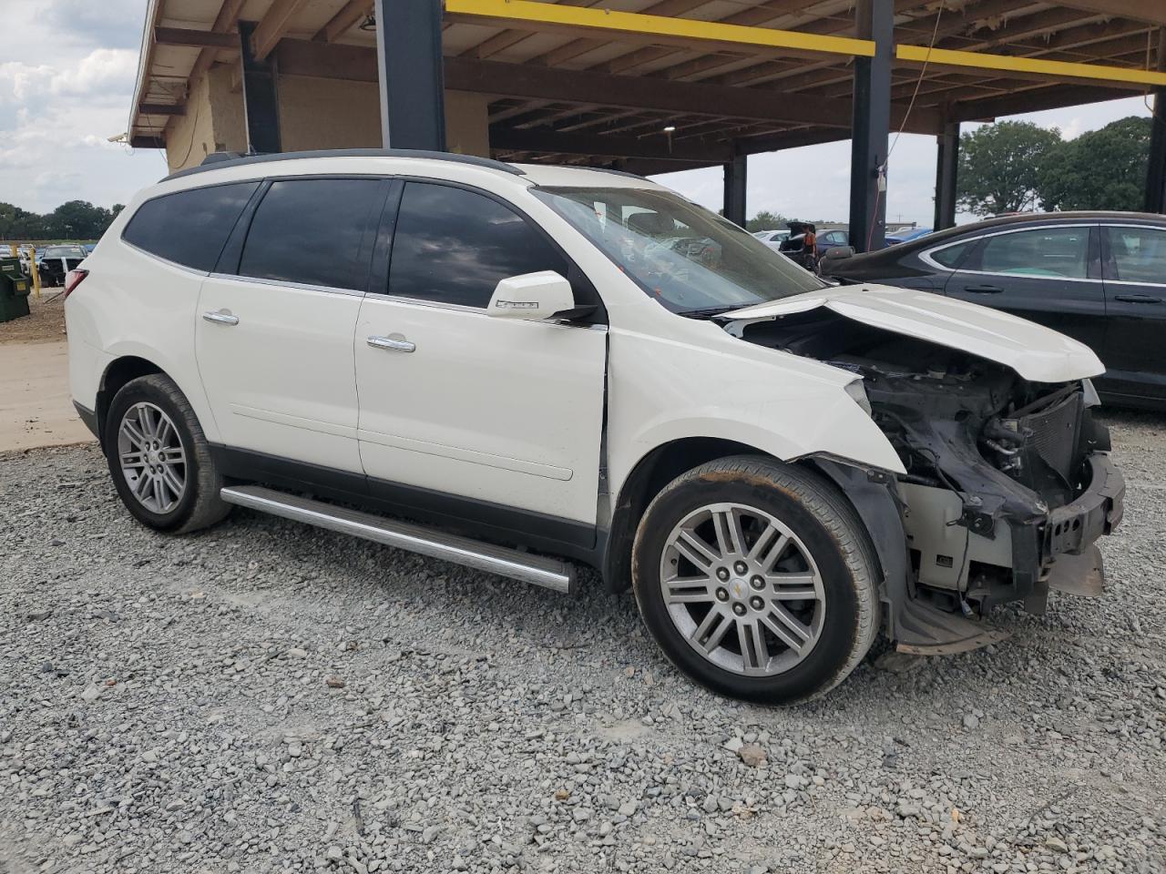 2014 Chevrolet Traverse VIN 1GNKRGKDXEJ251527 Copart auction photo, front end damage thumbnail 4