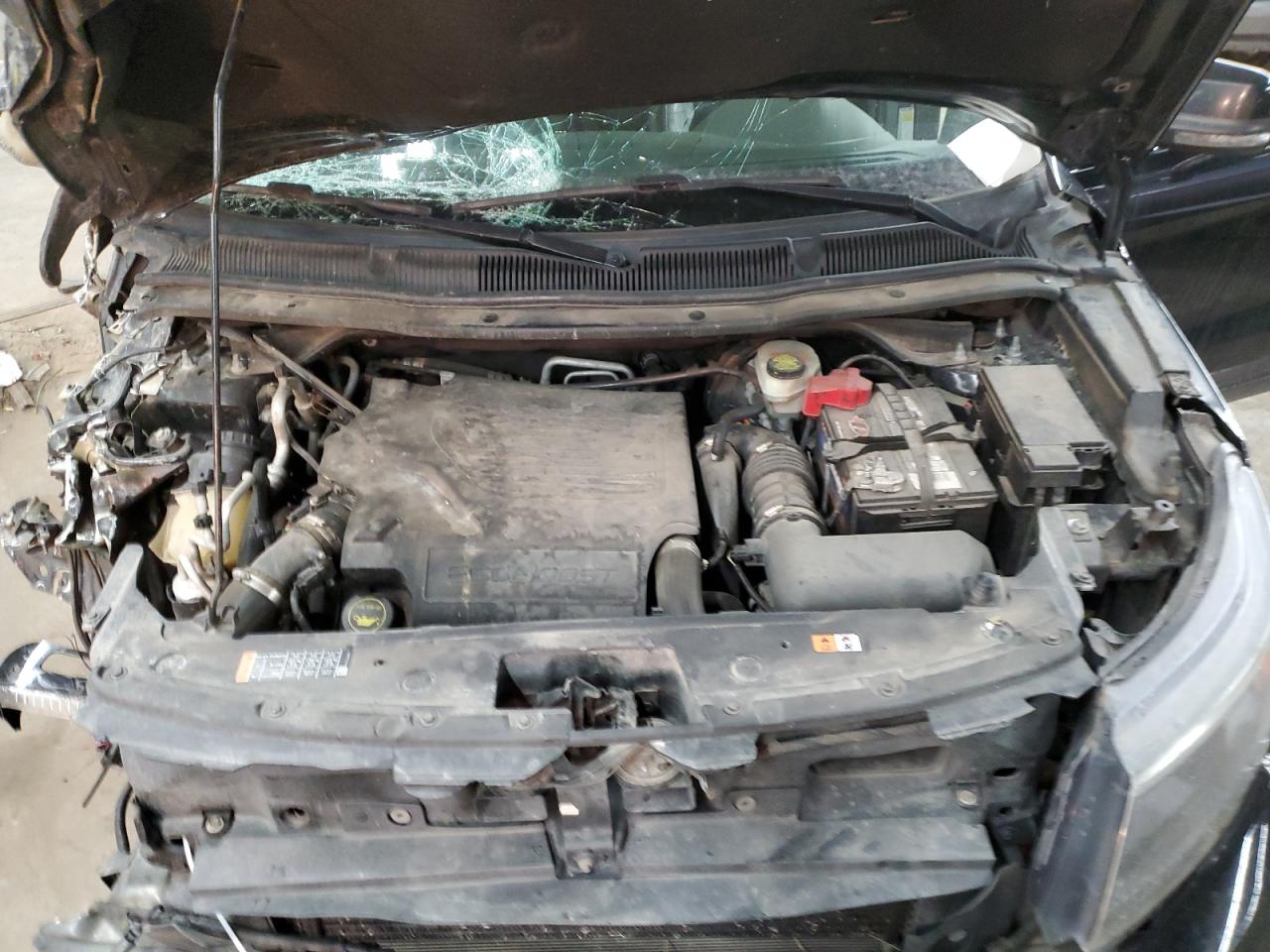 2017 Ford Explorer VIN 1FM5K8GT6HGC89561 Copart auction photo, front end / side damage thumbnail 12