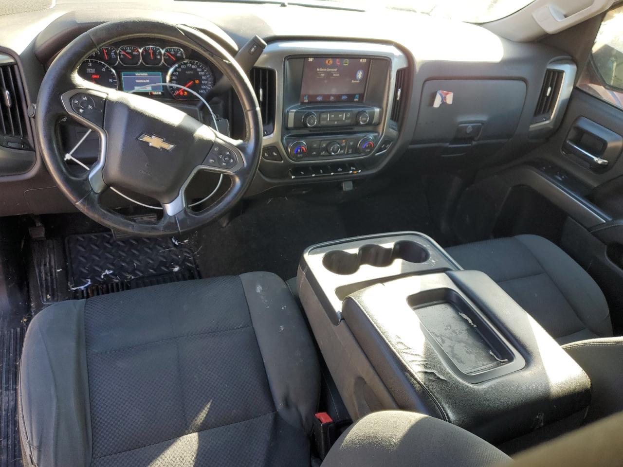 2014 Chevrolet Silverado VIN 3GCUKRECXEG323669 Copart auction photo, rear end / side damage thumbnail 8
