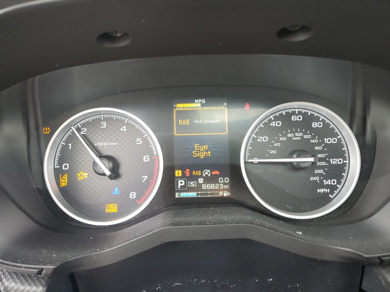 2020 Subaru Forester VIN JF2SKAUC9LH407061 Copart auction photo, all over / top/roof damage thumbnail 9