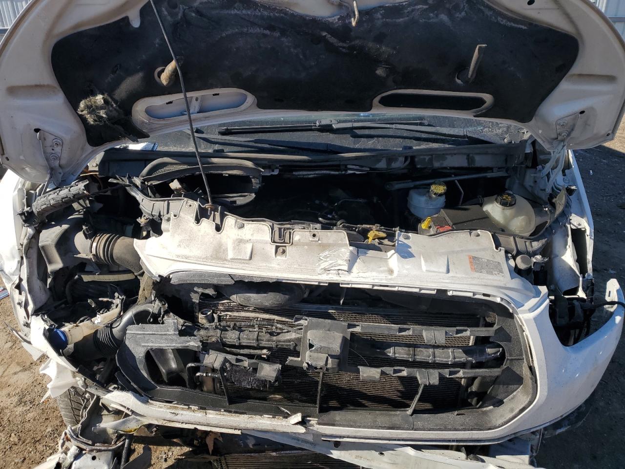 2016 Ford Transit VIN 1FTYE1ZG6GKA76122 Copart auction photo, front end damage thumbnail 12