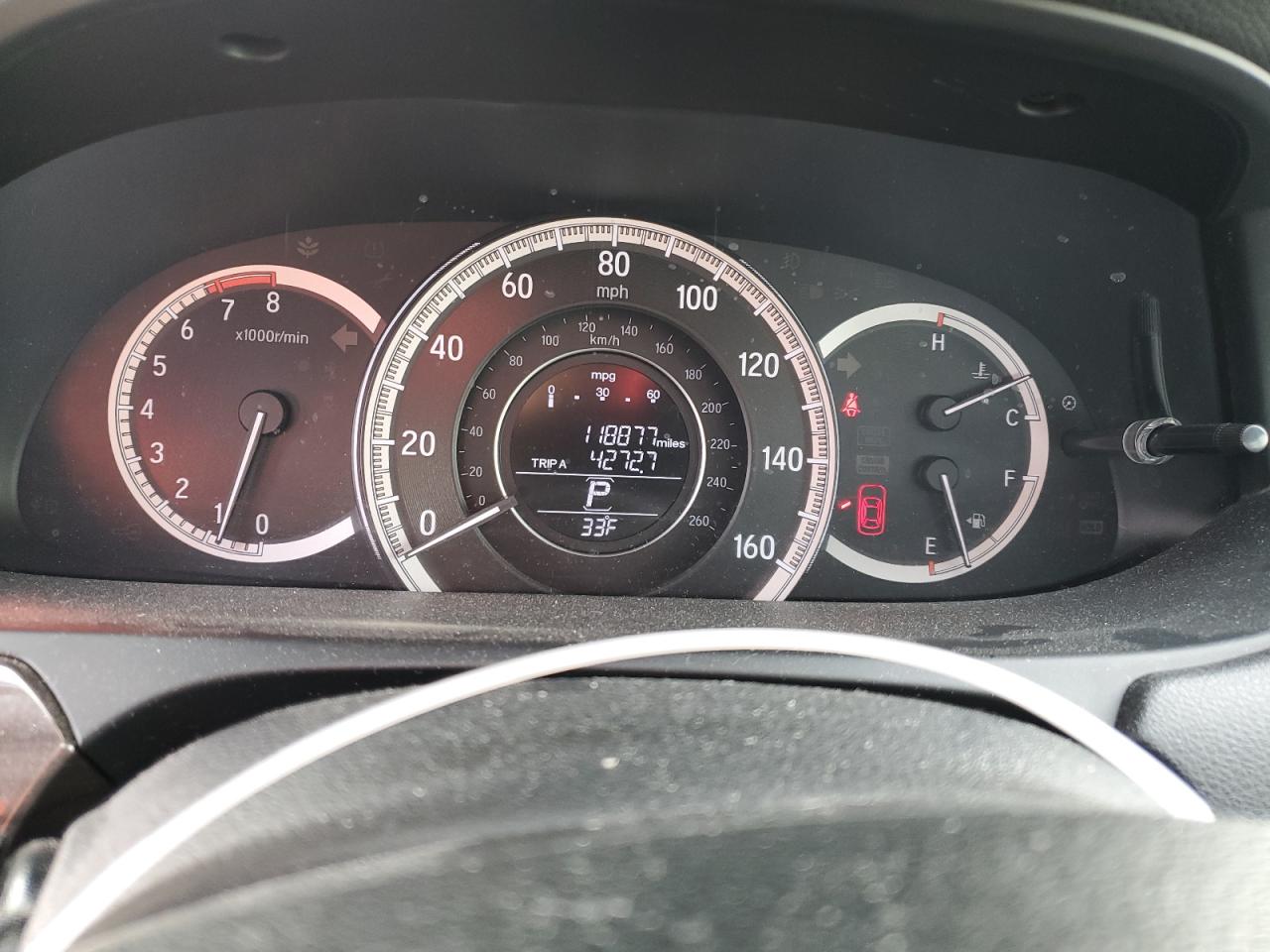 2016 Honda Accord VIN 1HGCR2F7XGA248474 Copart auction photo, front end / side damage thumbnail 9