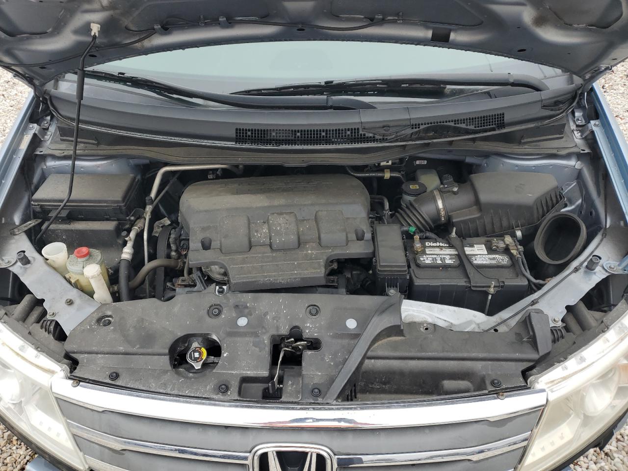 2013 Honda Odyssey VIN 5FNRL5H66DB036027 Copart auction photo, all over damage thumbnail 12
