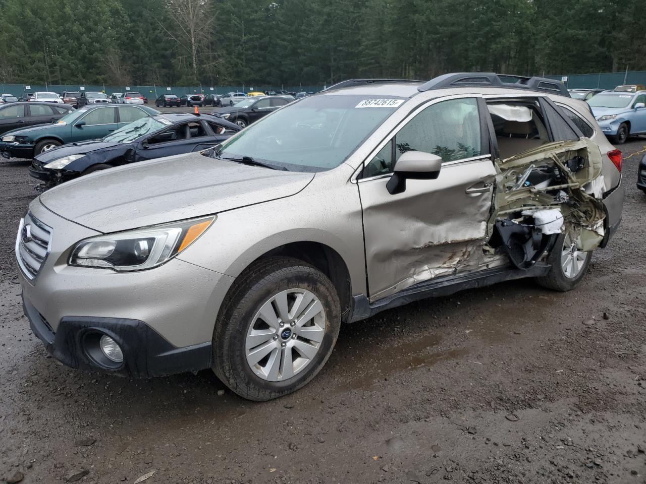 2015 Subaru Outback VIN 4S4BSACC3F3344861