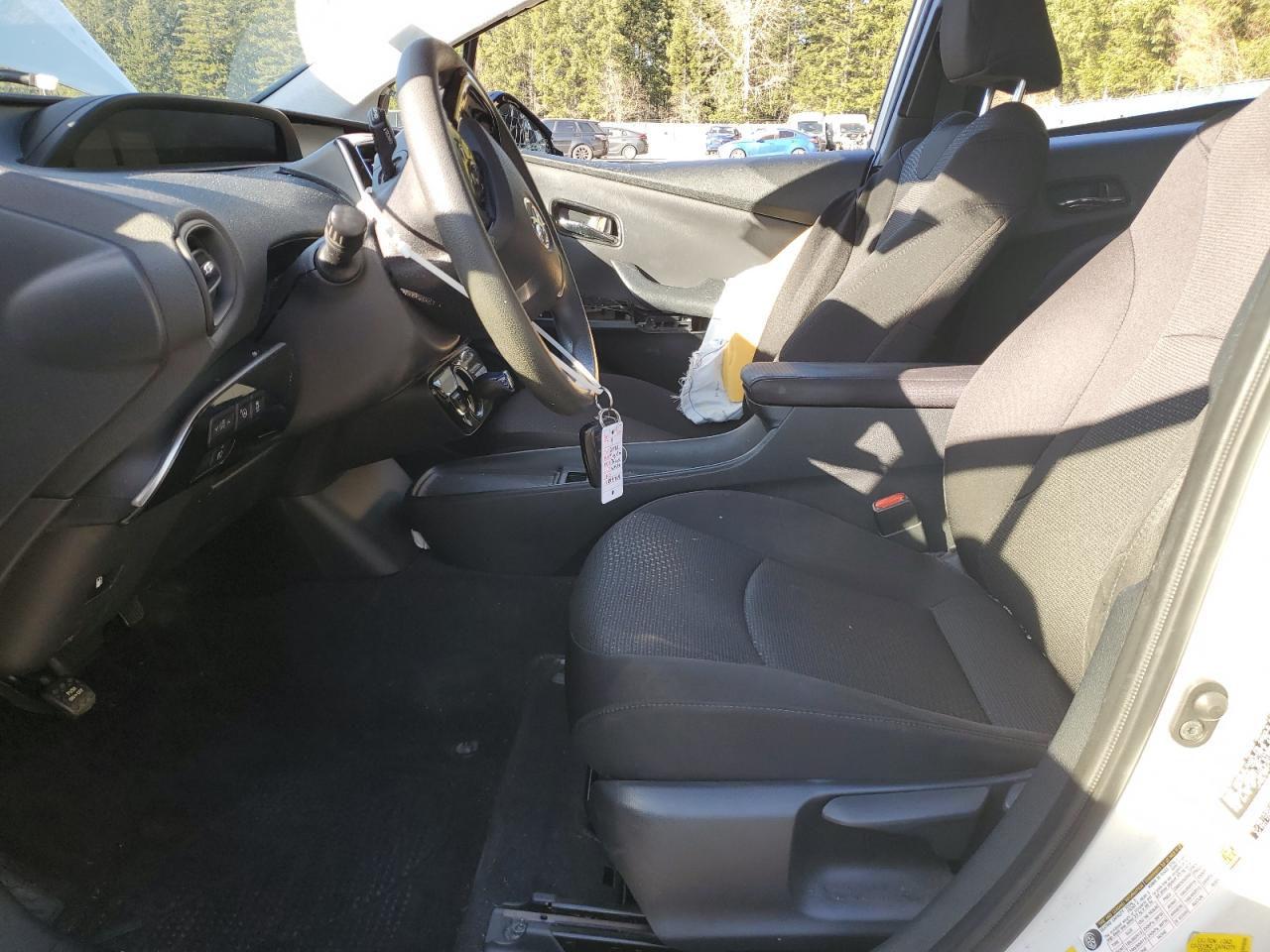2020 Toyota Prius VIN JTDL9RFUXL3015769 Copart auction photo, all over damage thumbnail 7