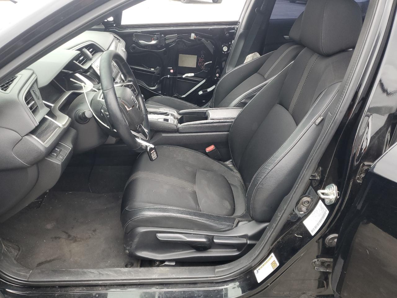 2020 Honda Civic VIN 2HGFC2F87LH574235 Copart auction photo, front end / rear end damage thumbnail 7